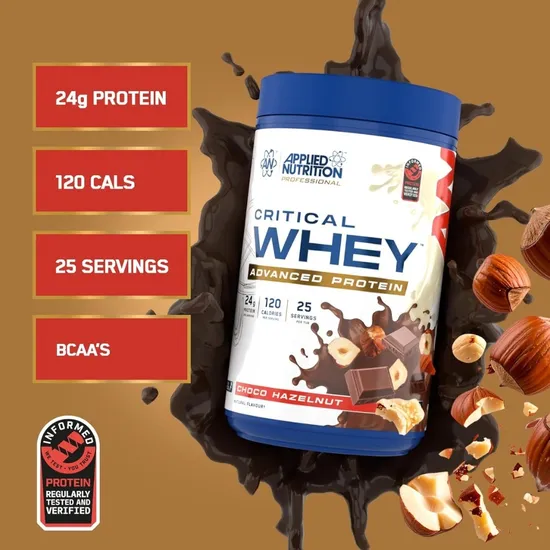Applied Nutrition Critical Whey Choco Hazelnut 825g