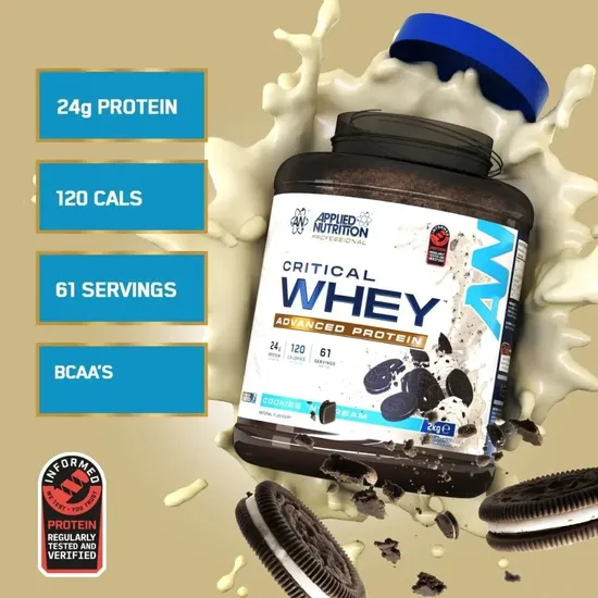 Applied Nutrition Critical Whey Cookies 'N' Cream 825g