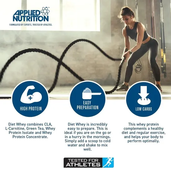 Applied Nutrition Diet Whey Chocolate Dessert 1000g