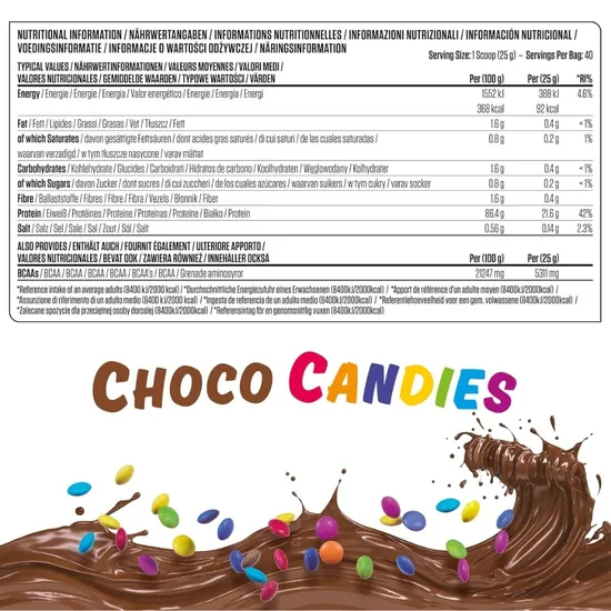 Applied Nutrition ISO-XP Choco Candies 1000g