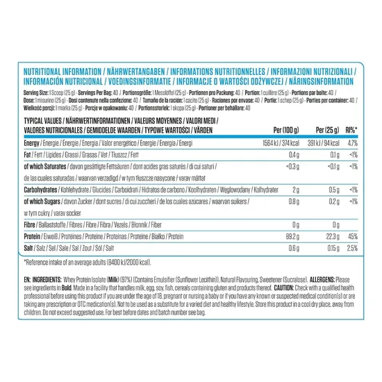 Applied Nutrition ISO-XP Vanilla 1000g