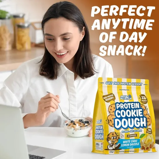 Applied Nutrition Protein Cookie Dough Dessert Vanilla Ice Cream 1000g