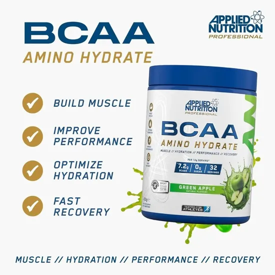 Applied Nutrition BCAA Amino-Hydrate Green Apple 450g