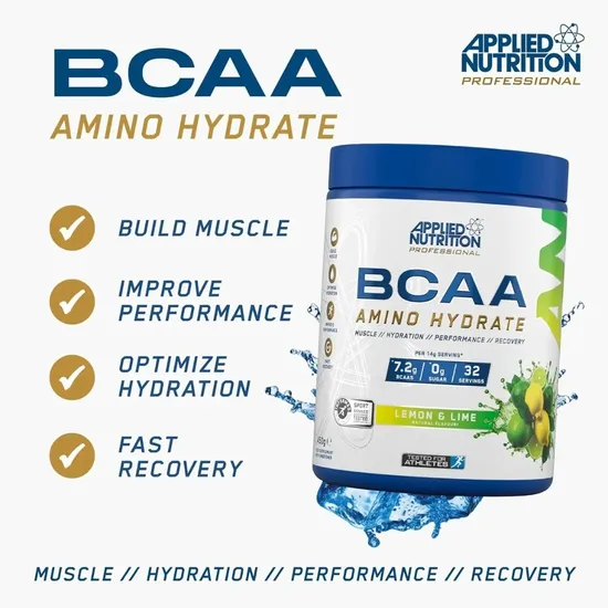 Applied Nutrition BCAA Amino-Hydrate Lemon & Lime 450g