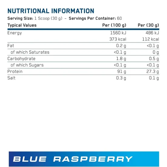 Applied Nutrition Beef-XP Blue Raspberry 1800g