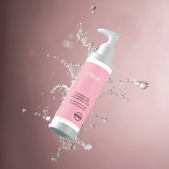 skinChemists Foaming Gel Cleanser With Hyaluronic Acid 200ml