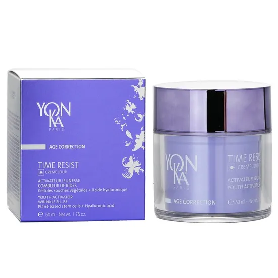 Yonka Age Correction Time Resist Creme Jour With Plant-Based Stem Cells Youth Activator Wrinkle Filler 50ml
