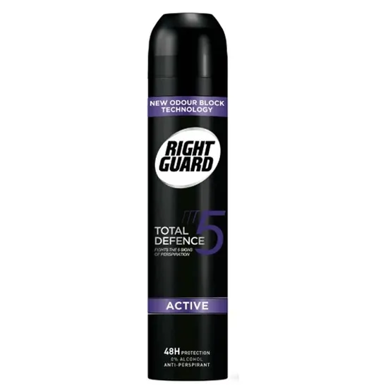 Schwarzkopf Right Guard Total Defence 5 Active 48h Protection Anti Perspirant 250ml