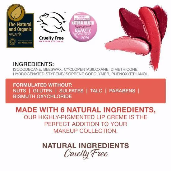 Bellápierre Cosmetics Kiss Proof Lip Creme Antique Pink