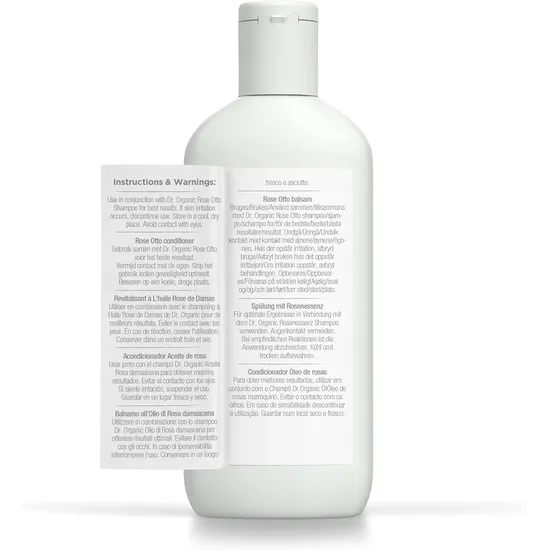 Dr. Organic Bioactive Hair Care Organic Rose Otto Conditioner 265ml