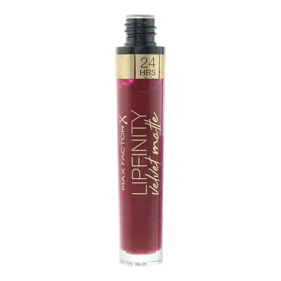 Max Factor Lipfinity Velvet Matte Liquid Lipstick 090 Red Allure
