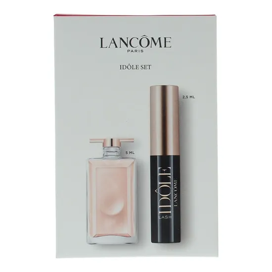 Lancôme Idole Eau De Parfum Gift Set 5ml Eau De Parfum + 2.5ml Lash Idole Mascara Glossy Black