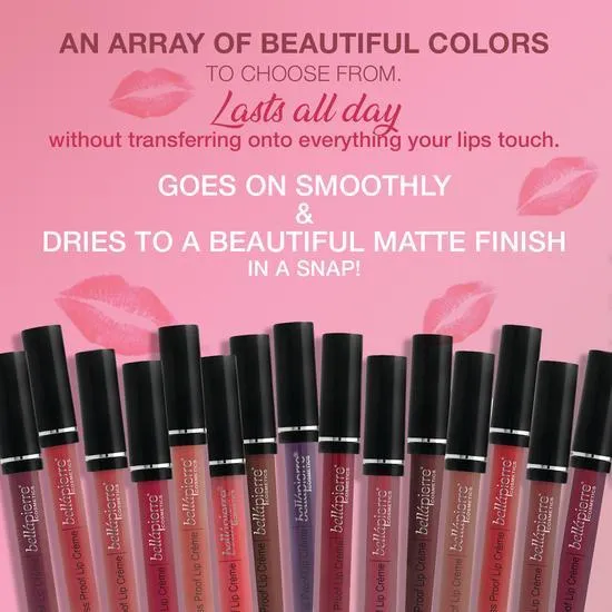 Bellápierre Cosmetics Kiss Proof Lip Creme Antique Pink