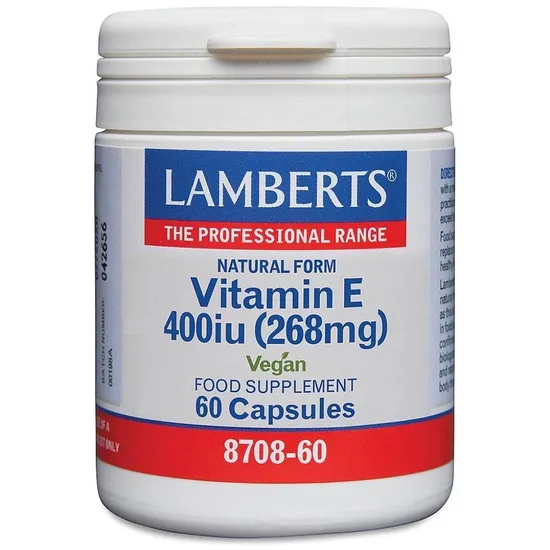 Lamberts Vitamin E 400iu Capsules 60 Capsules