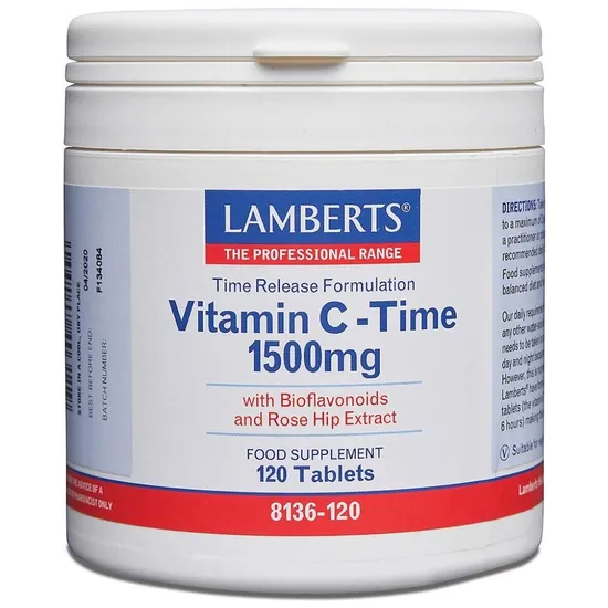 Lamberts Vitamin C 1500mg Time Release Tablets 120 Tablets