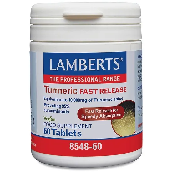 Lamberts Turmeric Fast Release Tablets 60 Tablets