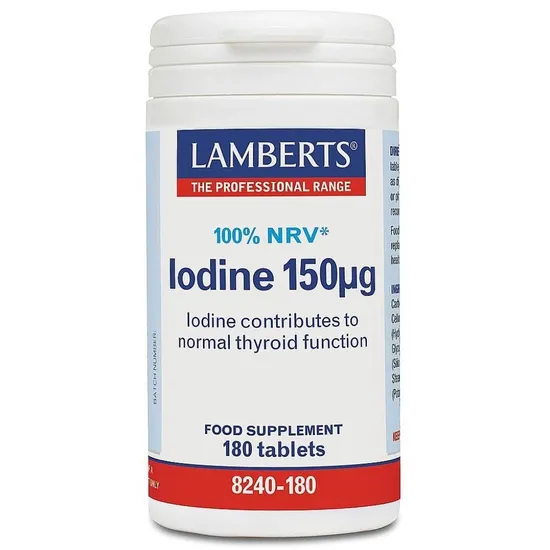Lamberts Iodine 150ug Tablets 180 Tablets