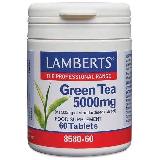 Lamberts Green Tea 5000mg Tablets 60 Tablets