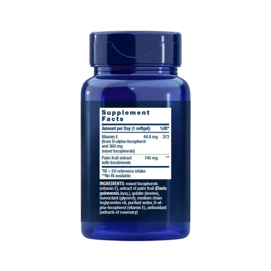 Life Extension Gamma E Mixed Tocopherols & Tocotrienols 60 Softgels