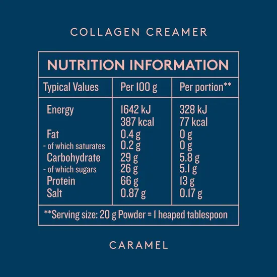 Dose & Co Collagen Creamer Caramel