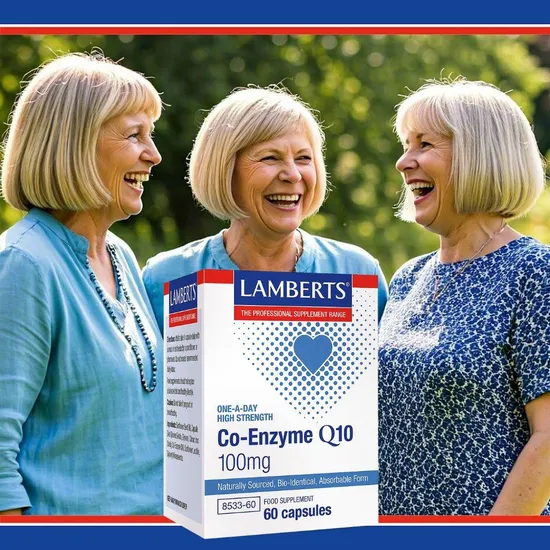 Lamberts Co-Enzyme Q10 100mg Capsules 60 Capsules
