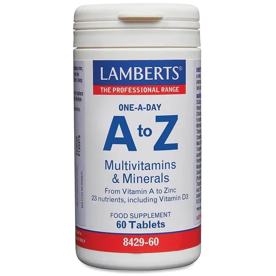 Lamberts A-Z Multivitamins 60 Tablets