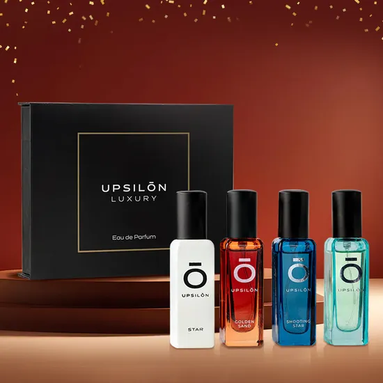Upsilon Luxury Man Perfume Gift Set 4 x 20ml