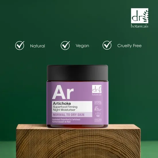 Dr Botanicals Advanced Artichoke Superfood Firming Night Moisturiser 60ml