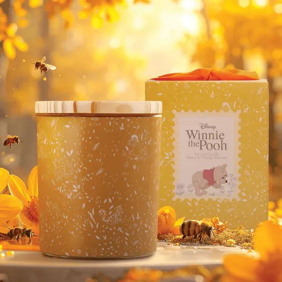 Disney Pooh Honey & Orange Blossom Candle