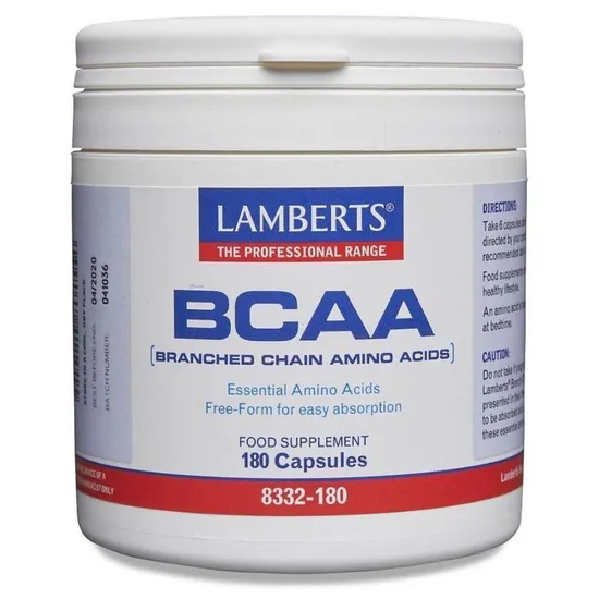 Lamberts BCAA Capsules 180 Capsules