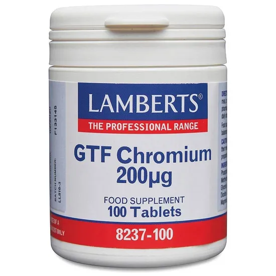 Lamberts GTF Chromium Tablets 100 Tablets