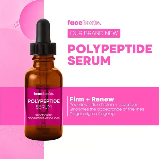 Face Facts Firm & Revitalise Polypeptide Serum 30ml