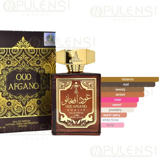 Khalis Oud Afgano Eau De Parfum 100ml