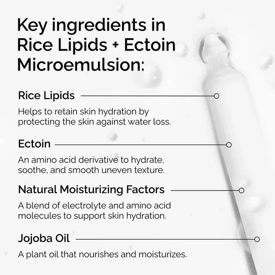 The Ordinary Rice Lipids + Ectoin Microemulsion 60ml