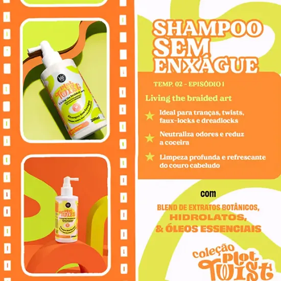 Lola Plot Twist Living The Braided Art Shampoo 200ml