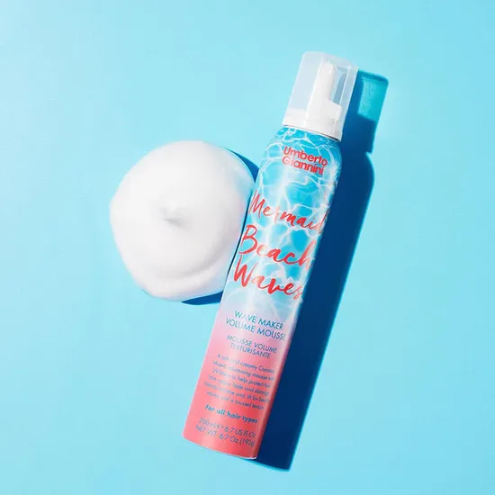 Umberto Giannini Mermaid Beach Waves Maker Volume Mousse 200ml