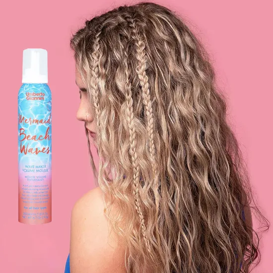 Umberto Giannini Mermaid Beach Waves Maker Volume Mousse 200ml