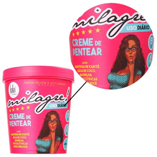 Lola Milagre Combing Hair Cream 450g