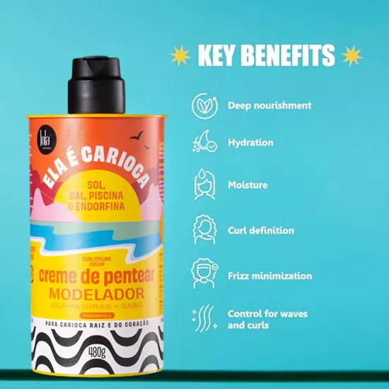 Lola Ela E Carioca 3ABC Curl Styling Cream 480g
