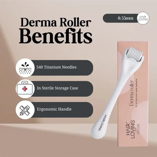 Hair Loving Derma Roller For Hair Growth