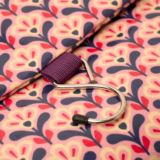 Victoria Green Threefold Hanging Wash Bag Cow Print