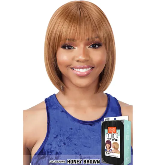 Model Model Synthetic Mint Wig M04 1