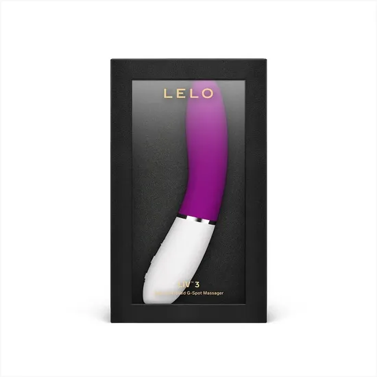 Lelo LIV Application Controlled G-Spot Vibrator Deep Rose