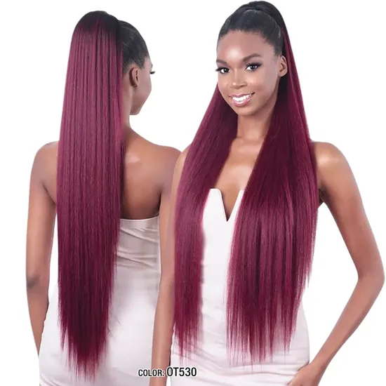 Model Model Gardenia Drawstring Straight Ponytail 20 / 1