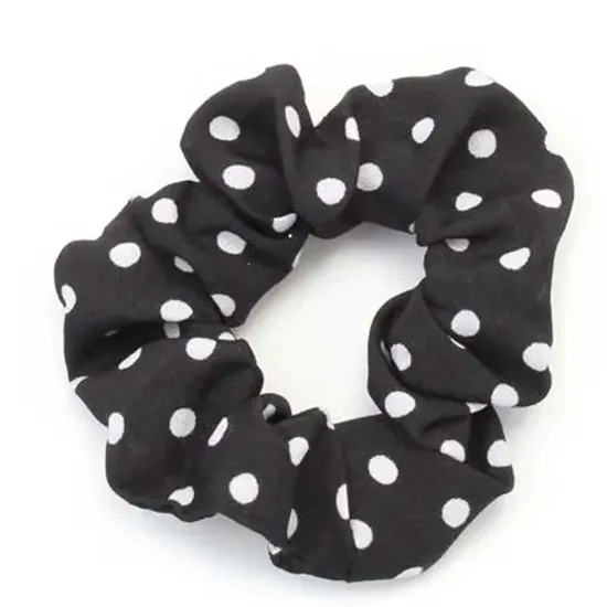 Molly And Rose Black & White Elastics & Scrunchie Set 9320