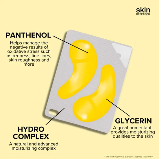 Skin Research Anti-Ageing Vitamin D Hydrogel Eye Treatment 5 x 2 Pads