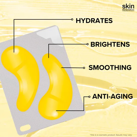 Skin Research Anti-Ageing Vitamin D Hydrogel Eye Treatment 5 x 2 Pads