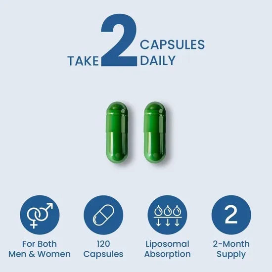 ZeroHarm Liposomal Curcumin 1340mg Capsules 120 Capsules