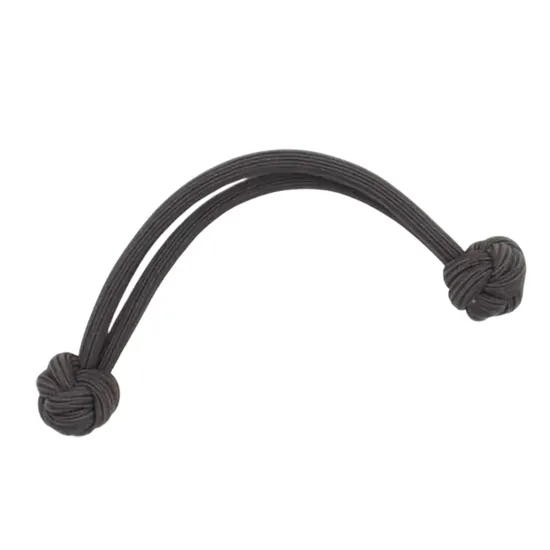 Molly And Rose Knotted Thick Elastic Band Black 9301