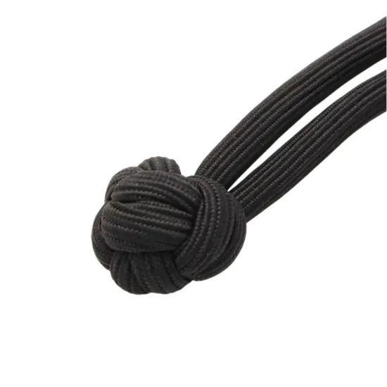 Molly And Rose Knotted Thick Elastic Band Black 9301